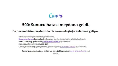 Canva çöktü mü, neden girilmiyor? Canva erişim sorunu çözümü