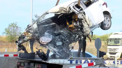 Kuzey Marmara Otoyolu’nda korkunç kaza! Sürücü hayatını kaybetti