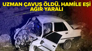 Kahramanmaraş'ta otomobil kayalıklara çarptı