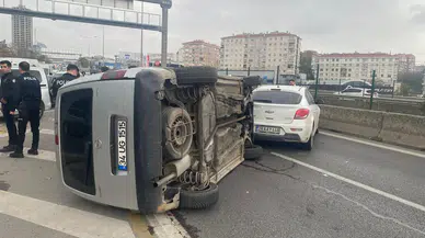 Kadıköy Avrasya Tüneli girişinde zincirleme kaza!