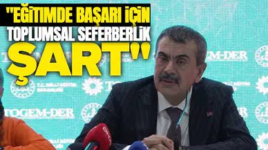 Bakan Tekin'den açıklamalar!