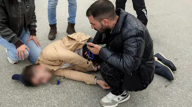 Eskişehir’de sokakta bayılan genç korkuttu