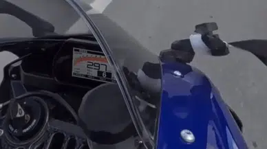 Sosyal medyada hız paylaşan motosikletçilere ceza