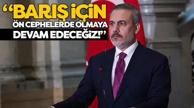 Bakan Fidan, TRT World Forum'da konuştu