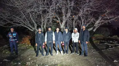 Uludağ’da ormanda mahsur kalan 6 kişi kurtarıldı