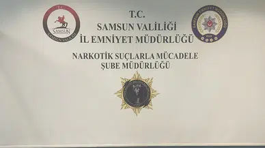 Samsun’da uyuşturucu operasyonu
