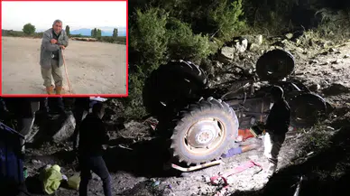 Denizli’de ormanda korkunç olay: Yaşlı çift traktör altında can verdi