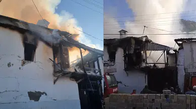 Burdur'da ev yangını: Yaşlı çift hayatını kaybetti