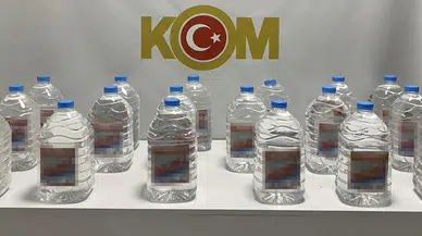 Samsun’da kaçak alkol operasyonu