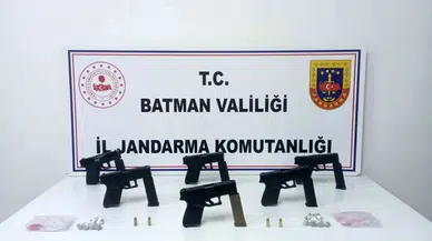 Batman’da kaçak silah ticareti operasyonu: 6 kişi tutuklandı