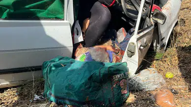 Manisa'da trafik kazası: 1 ölü, 1 ağır yaralı