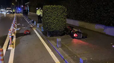 Samsun'da motosiklet yayaya çarptı: 3 kişi yaralandı