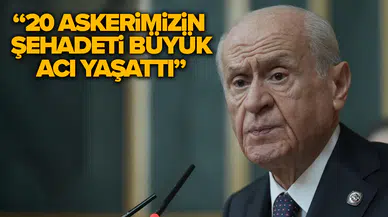Devlet Bahçeli'den taziye mesajı