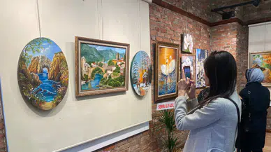 Orman yangınları Gülümser Uluçay’ın fırçasında hayat buldu