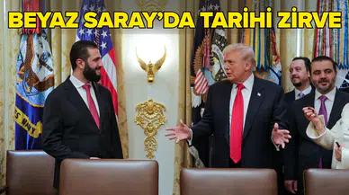 Trump, Suriye Cumhurbaşkanı Şara ile görüştü!