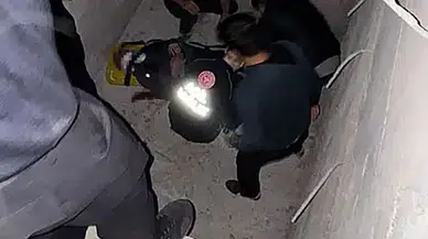 Siirt’te asansör boşluğuna düşen şahıs ağır yaralandı!