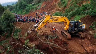 Kenya'da heyelan nedeniyle 13 kişi hayatını kaybetti!