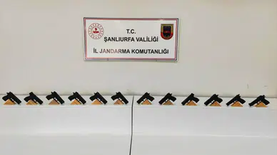 Şanlıurfa Viranşehir'de silah kaçakçılarına operasyon