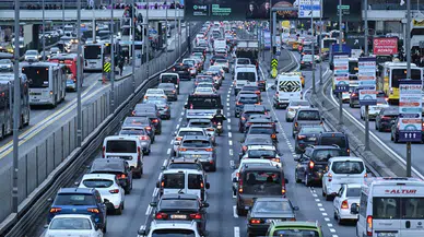 İstanbul’da yoğun trafik