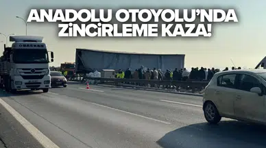 Ankara istikameti trafiğe kapandı