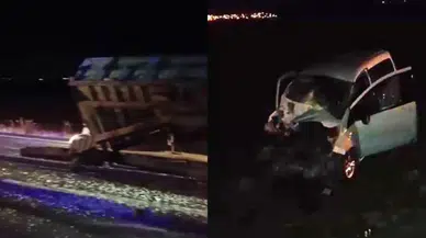 Diyarbakır’da hafif ticari araç ile traktör çarpıştı: 2 yaralandı