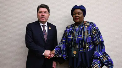 Adalet Bakanı Tunç, Güney Afrikalı mevkidaşı  Mmamoloko Kubayi ile görüştü