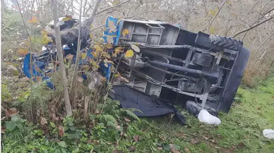Ordu Fatsa’da patpat uçuruma yuvarlandı: 1 ölü, 2 yaralı