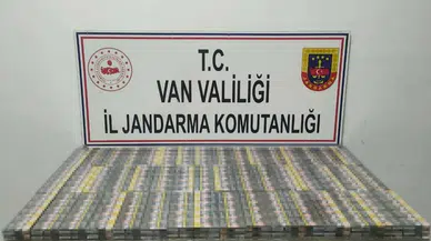 Van’da jandarma bin 980 paket kaçak sigara ele geçirdi