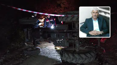 Tokat’ta traktör devrildi: Sürücü hayatını kaybetti