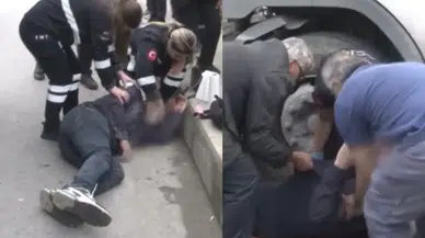 Bahçelievler'de feci kaza: Hafriyat kamyonu yayaya çarptı