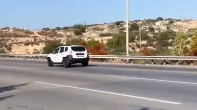 Mersin’de otoyolda geri giden sürücüye ağır ceza