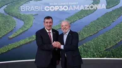 Cumhurbaşkanı Yardımcısı Yılmaz, Brezilya Devlet Başkanı Lula ile görüştü