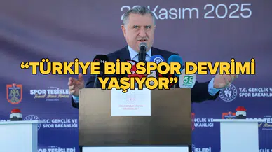 Bakan Bak, Sivas'ta spor tesislerinin temel atma törenine katıldı