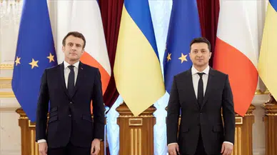 Zelensky, Fransa Cumhurbaşkanı Macron ile görüşecek