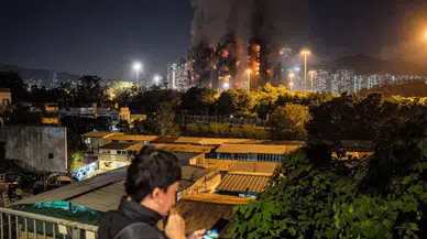 Hong Kong'da sitede çıkan yangında hayatını kaybedenlerin sayısı 94'e yükseldi!