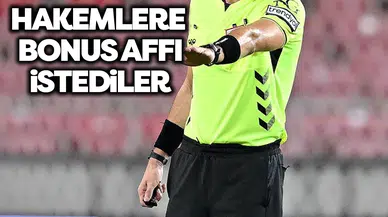 Hakemlerden TFF’ye af çağrısı