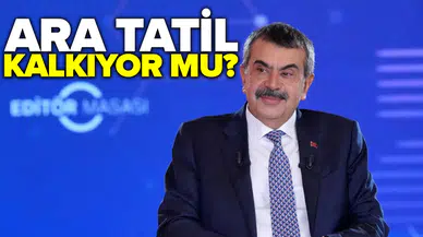 Bakan Tekin'den açıklama!