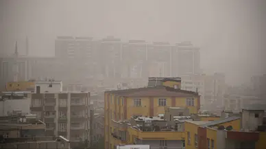 Şanlıurfa'da toz taşınımı etkisini artırıyor!