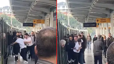 Bursa metroda koltuk tartışması: İşte o anlar!
