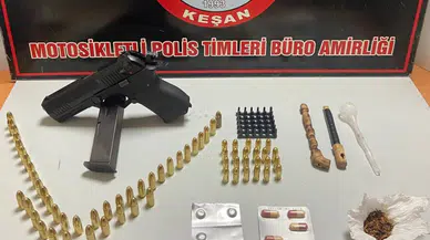 Keşan’da polis operasyonu: 3 şüpheli gözaltında