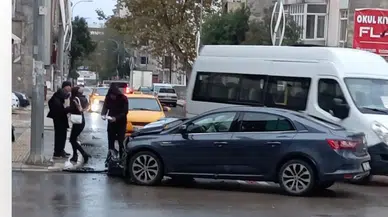 Elazığ’da iki otomobil çarpıştı: 1 kişi yaralandı!