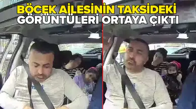 Taksi içerisinde panik anları