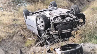 Kırıkkale'de iki otomobil çarpıştı: 7 kişi yaralandı!