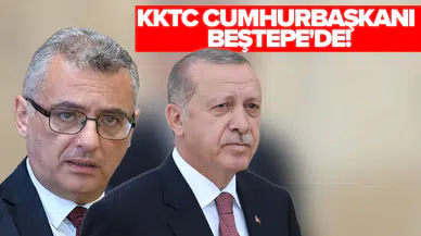 Cumhurbaşkanı Erdoğan, KKTC Cumhurbaşkanı Erhürman ile bir araya geldi