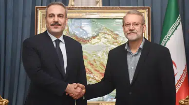 Bakan Fidan, İran Ulusal Güvenlik Yüksek Konseyi Başkanı Laricani ile görüştü