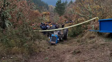 Kastamonu'da traktör devrildi: 1 ölü!