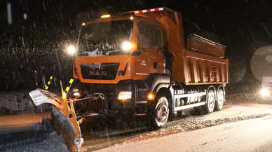 Erzincan’ın yüksek kesimlerinde kar yağışı etkili oldu