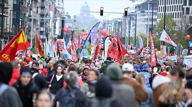 Belçika’da üç günlük grev başladı: Ülkede hayat durma noktasında