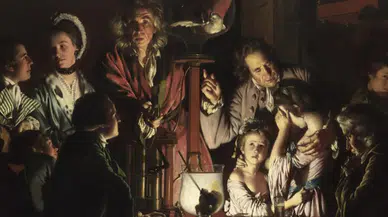 Joseph Wright of Derby’nin 1768 tarihli tablosu, modern sanatın doğuşuna ışık tutuyor