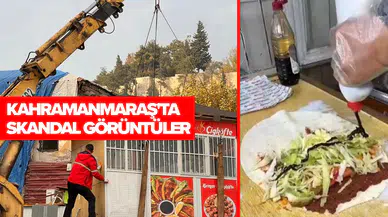 Deterjan kabında sos kullanan çiğköfteciye 250 bin lira ceza kesildi, iş yeri kapatıldı!